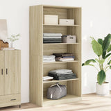 Wardrobe Sonoma Oak 100x50x200 cm Engineered Wood 3307731
