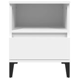 Bedside Cabinets 2 pcs White 40x35x50 cm 821811