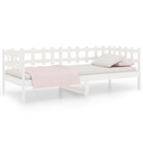 Day Bed without Mattress White 80x200 cm Solid Wood Pine 820752