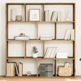 Book Cabinet Artisian Oak 132x29x141.5 cm Engineered Wood 3310315