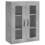 Wall Mounted Cabinets 2 pcs Concrete Grey Engineered Wood 3197973