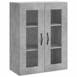 Wall Mounted Cabinets 2 pcs Concrete Grey Engineered Wood 3197973