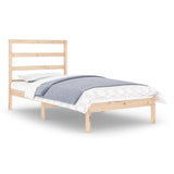 Bed Frame without Mattress 90x190 cm Single Solid Wood 3104898