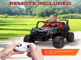 AIYAPLAY 24V 2 Seater Kids Electric Car with Remote Control, Suspension System, Slow Start, 3 T3398P554975
