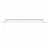 Awning Retractable Manual Red 4.5 x 3.5 m Polyester and metal 3331169