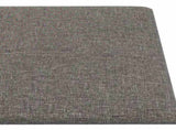 Wall Headboard 12 pcs Light Grey 90 x 15 cm Fabric 42020537