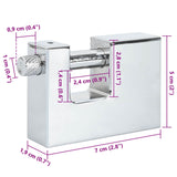 Padlock 12 pcs Silver Steel 42020737