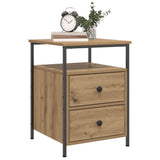 Bedside Cabinets 2 pcs Artisan Oak 44x45x60 cm Engineered Wood 857257