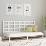 Day Bed without Mattress White 90x200 cm Solid Wood Pine 3107906