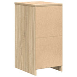 Garage Storage Cabinet Sonoma Oak 40x51x85 cm Solid Wood Pine 860564