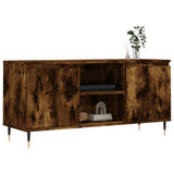TV Cabinet Smoked Oak 104x35x50 cm Engineered Wood 827009