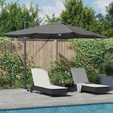 Umbrella Anthracite 351 x 250 x 253 cm Polyester and Aluminium 42003361
