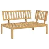 Garden Pallet Corner Sofa Solid Wood Acacia 365849