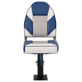 2 Piece Foldable Boat Seat Set High Backrest 3284328