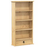 CD Cabinet Corona 52x17.5x103 cm Solid Wood Pine 4002781