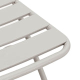 Garden Folding Chair Folding 2 pcs Beige 42 x 52 x82cm 42002941