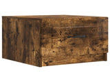 Coffee Table Smoked Oak 49 x 50 x 37 cm Engineered Wood 895890
