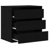 Drawer Cabinet Black 61 x 41 x 58 cm Engineered Wood 868892