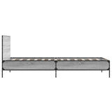 Bed Frame without Mattress Grey Sonoma 90x200 cm 845520
