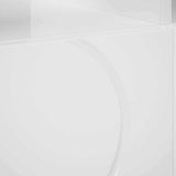 TV Stand 90 x 34.5 x 40 cm High Gloss White Engineered Wood 8011472