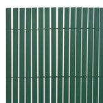Double-Sided Garden Fence 110x400 cm Green 317157