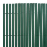 Double-Sided Garden Fence 110x400 cm Green 317157