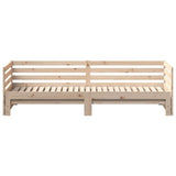 Day bed with Trundle without Mattress 80x200 cm 868188