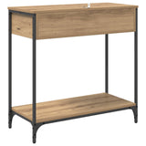 Console Table Artisan Oak 75 x 34.5 x 75 cm Engineered Wood 882249