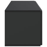 Wall-Mounted TV Cabinet Black 78.5 x 31 x 30 cm Engineered Wood 898376