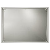 Garden Planter 2 pcs Silver 40 x 30 x 30 cm Stainless Steel 8005199