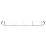 Raised Garden Bed Stainless Steel 380 x 40x 40 cm Steel 8011737