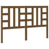 Bed Headboard Honey Brown 166x4x100 cm Solid Wood Pine 817853