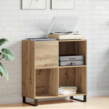 Record Cabinet Artisan oak 84.5 x 38 x 89 cm Engineered Wood 862915