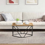 Coffee Table Artisan Oak 80 x 80 x 45 cm 868278