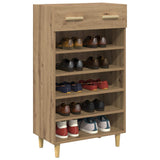 Shoe Cabinet Artisian Oak 60 x 35 x 105 cm Engineered Wood 8004211
