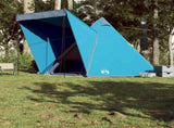 Family Tent Tipi 6-Person Blue Waterproof 4009439