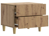 Bedside Cabinet with Drawer 2 pcs Artisan Oak 43 x 34.5 x 48 cm 894544