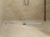 Shower Drain 2-in-1 with 360&deg Siphon Silver 90 cm 42015965
