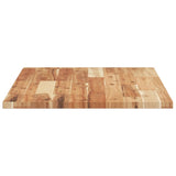 ZNTS Desk Top Oil Finished 80x50x2 cm Solid Wood Acacia 3279748