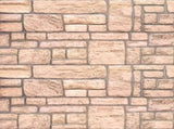 Wall Panels 10 pcs Beige 100 x 50 cm EPS Foam 153607