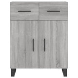 Highboard Grey Sonoma 69.5x34x180 cm Engineered Wood 3198175