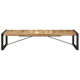 Coffee Table 180x90x40 cm Rough Mango Wood 321588