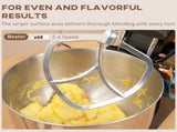 Stand Mixer, 5L Food Mixer for Baking, 6 Speeds and Pulse Setting, 1400W Cake Electric Kitchen Mixer T3398P343151