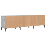 TV Cabinet Concrete Grey 150x30x44.5 cm Engineered Wood 831288