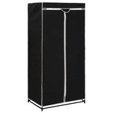 Wardrobes 2 pcs Black 75x50x160 cm 282441