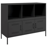 Sideboard Black 100.5x39x79 cm Steel 843090