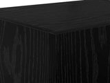 TV Wall Cabinets 2 pcs Black Oak 40.5x30x40cm Engineered Wood 882938