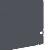Lawn Edgings 10 pcs Anthracite 103 x 0.05 x 22 cm Steel 874750