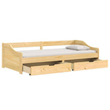 Day Bed with 2 Drawers without Mattress "IRUN" 90x200 cm 3185209