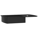 Granite Kitchen Sink Single Basin Black 142944